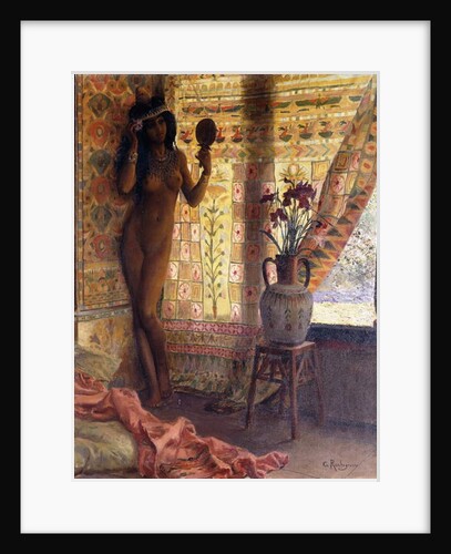 The Mirror; Le Miroir by Georges Marie Rochegrosse