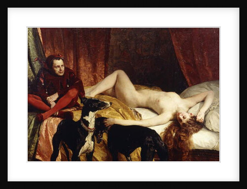 The Jester; Le Bouffon, 1868 by Edouard-Theophile Blanchard