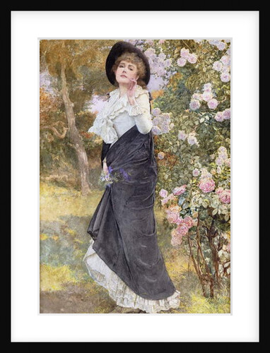 Rose Blossom Time, 1891 by Marcus Stone