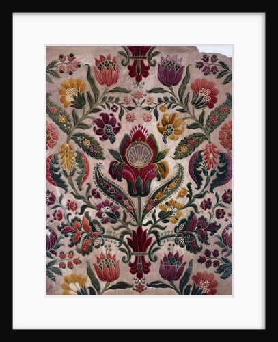 A Full-colour Cartoon of Tapestry, Silk or Wallpaper, c.1830-40 by English School