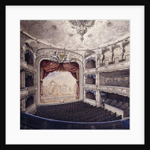 The Lessing Theatre, Berlin, 1888 by Hans Krause
