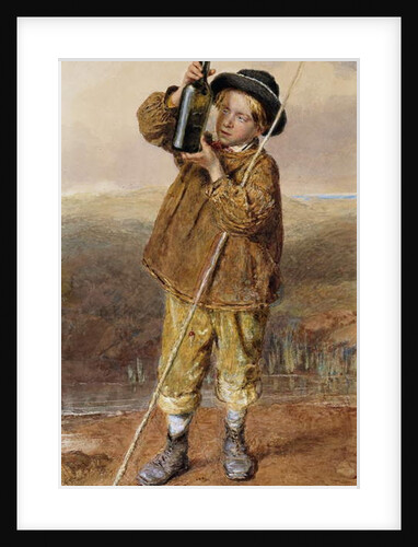 The Young Angler by William Henry Hunt