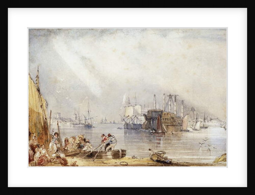 Portsmouth Harbour from Gosport by George Sidney Shepherd
