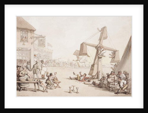 Figures at a Fair, 1803 by Thomas Rowlandson