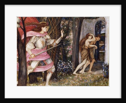 The Expulsion from the Garden of Eden, c.1877 by John Roddam Spencer Stanhope