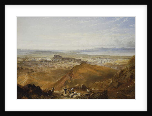 Edinburgh from Arthur's Seat by Hugh William Williams