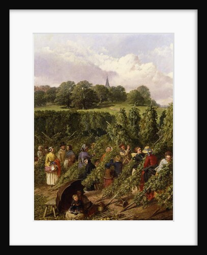 The Hop Pickers, 1855 by John Frederick Herring Snr