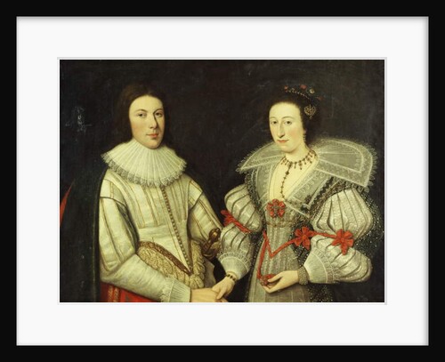 A Group Portrait of a Gentleman by Scottish School