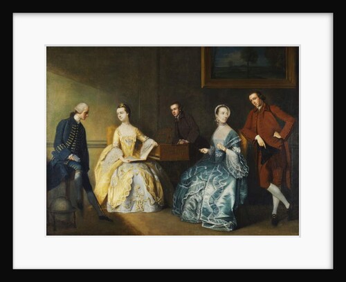 A Group Portrait of the Chambers Family by John Thomas Seton