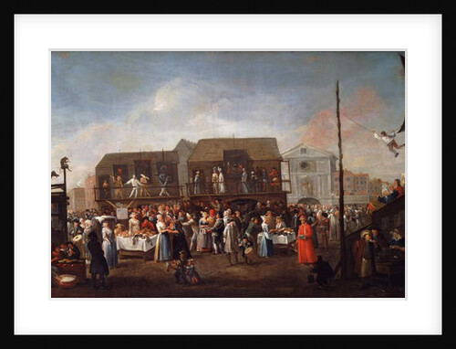 Bartholomew Fair by Egbert van Heemskerck