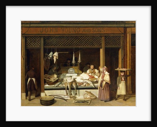 John Young and Sons, the Fishmongers by Jacques-Laurent Agasse
