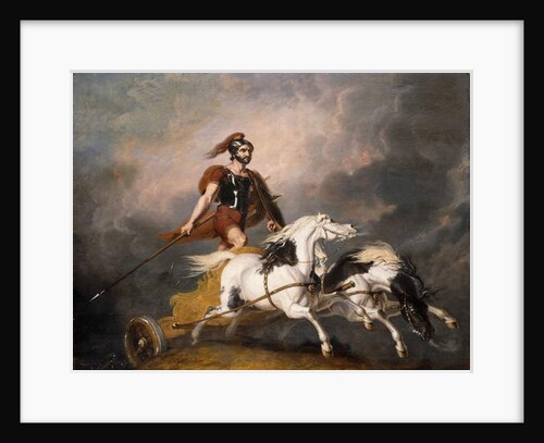 The Car of Cuthullin: 'The Car of War Comes on Like the Flame of Death, 1815 by Abraham Cooper