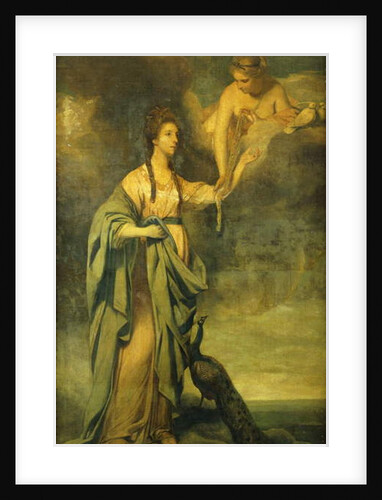 Portrait of Annabella, Lady Blake as 'Juno Receiving the Cestus from Venus', c.1769 by Joshua Reynolds