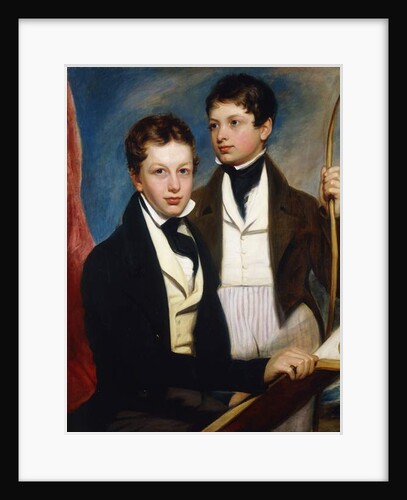 A Group Portrait of the Musgrave Morris Boys by English School