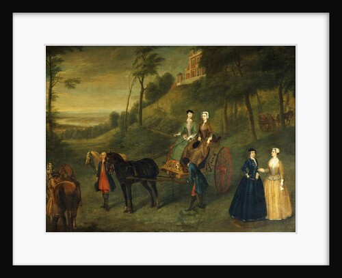 Ladies and Maids of Honour in Greenwich Park by Charles Phillips