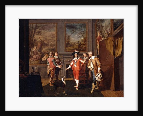 The King's Escape from Hampton Court in November 1647 by Pierre Angelis or Angillis