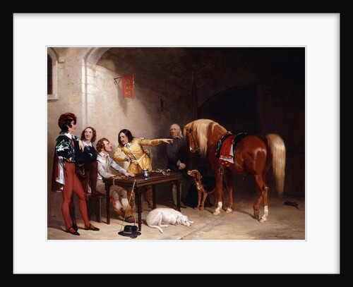 The Stake, 1837 by W. and Barraud H. Barraud