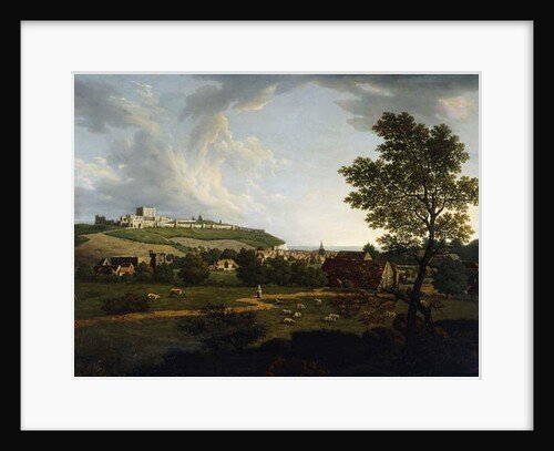 An Extensive View of Dover and Dover Castle by Arthur Nelson