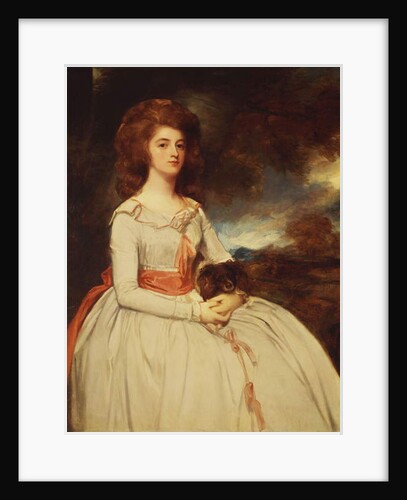Portrait of Mrs. Moody Second Wife of Samuel Moody by George Romney