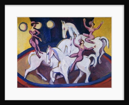 Jockeyakt, 1925 by Ernst Ludwig Kirchner