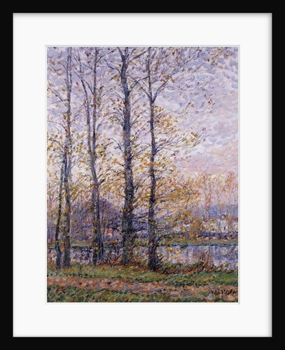 The Banks of the Oise at Precy; Les Bords de l'Oise a Precy, by Gustave Loiseau