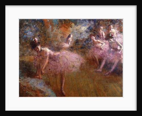 Dancers in Pink; Danseuses en Rose, c.1905 by Jean Louis Forain