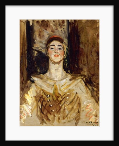 Nijinsky in Les Orientales, 1912 by Jacques-Emile Blanche