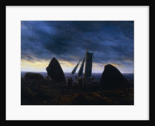 Fishing Boat by the Baltic Sea, ca. 1830-35 by Caspar David Friedrich