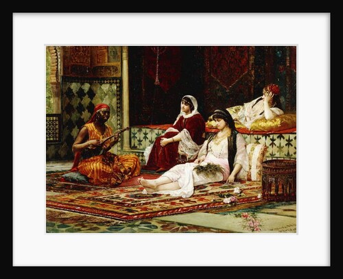 In the Harem, 1881 by Filippo Baratti