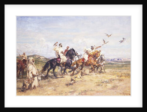 The Falcon Chase; La Chasse au Falcon, 1923 by Henri Emilien Rousseau