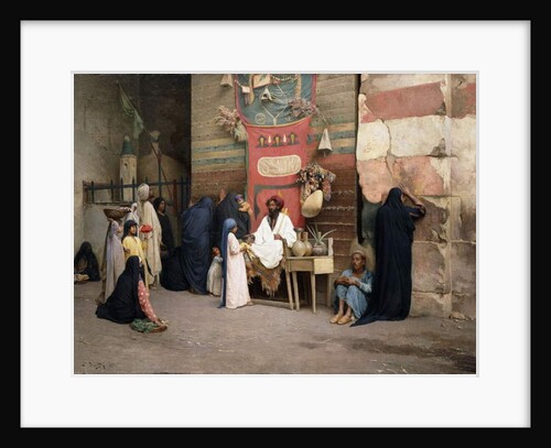 The Healer, 1891 by Ludwig Deutsch