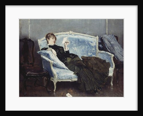 The Letter; La Lettre, by Paul Cesar Helleu