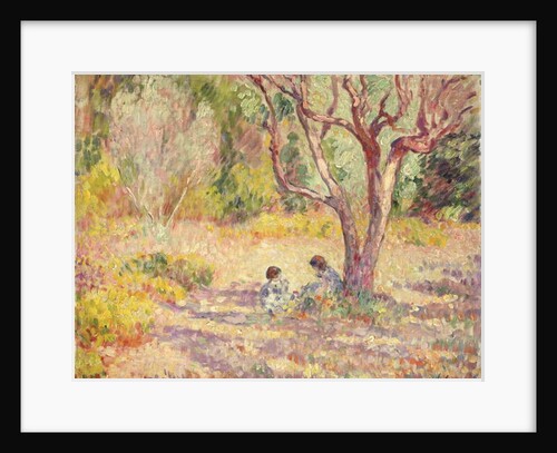 Games in the Shade of the Garden; Jeux a L'Ombre du Jardin, c.1906-1907 by Henri Lebasque