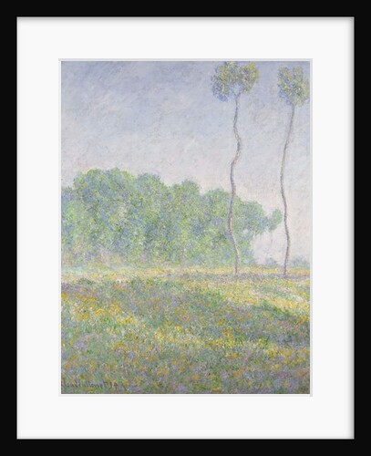 Landscape in the Spring; Paysage du Printemps, 1894 by Claude Monet