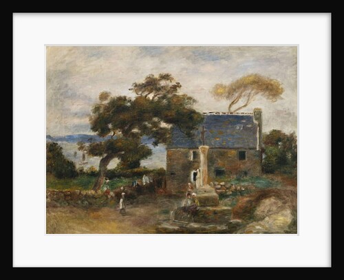 Treboul, near Douardenez, Brittany; Treboul, pres de Douardenez, Bretagne, 1895 by Pierre Auguste Renoir