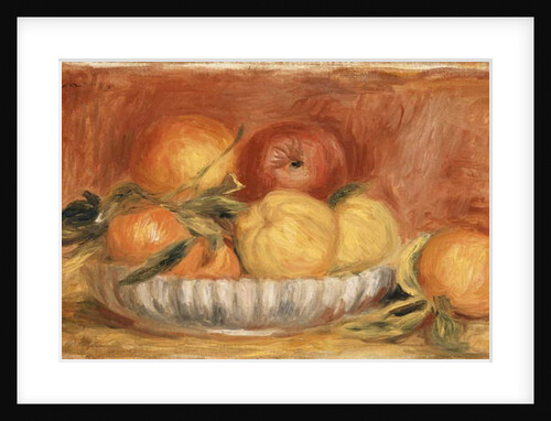 Still-life with Apples and Oranges, late 1890's by Pierre Auguste Renoir