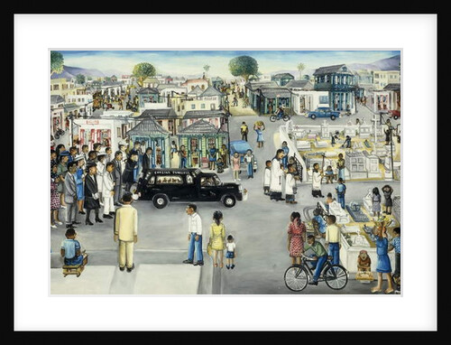 City Scene by Pieter van den Keere