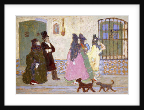 Going for a Stroll; De Paseo by Pedro Figari