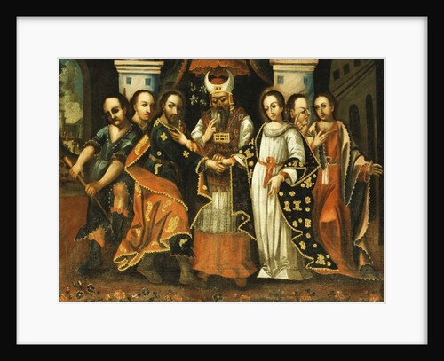 The Marriage of the Virgin by Cuzco School