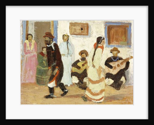 Creole Dancing; Baile Criollo by Pedro Figari