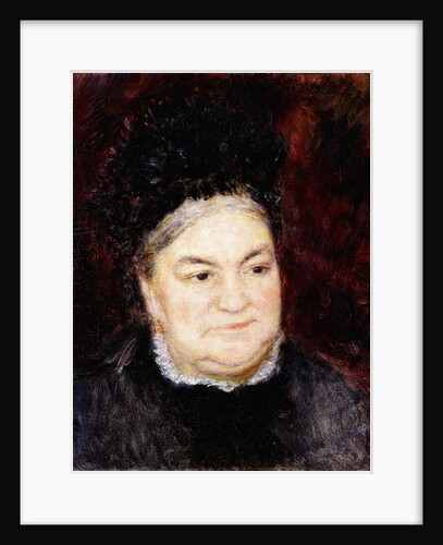 Portrait of Old Woman; Portrait de Vieille Femme, 1878 by Pierre Auguste Renoir