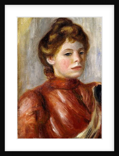 Portrait of Woman; Portrait de Femme, 1891-1892 by Pierre Auguste Renoir