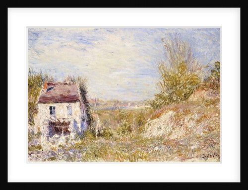 The Abandoned House by Alfred Sisley