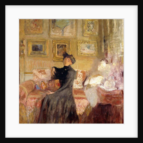 Red Couch; Le Divan Rouge, c.1905 by Edouard Vuillard