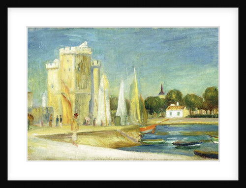 Port de la Rochelle, 1896 by Pierre Auguste Renoir