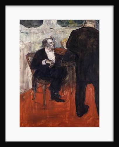 The Violinist Dancla; Le Violiniste Dancla, 1900 by Henri de Toulouse-Lautrec