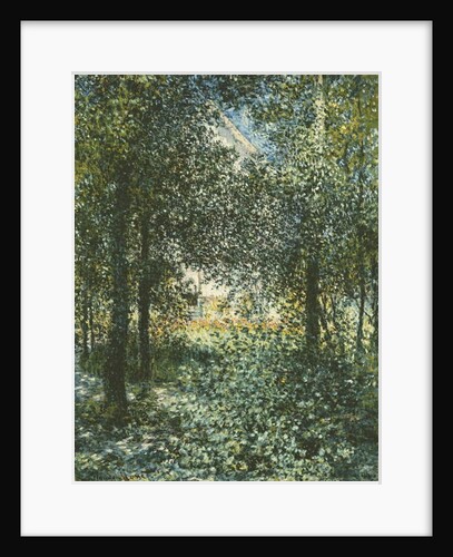 Thicket: The House of Argenteuil, 1876 by Claude Monet