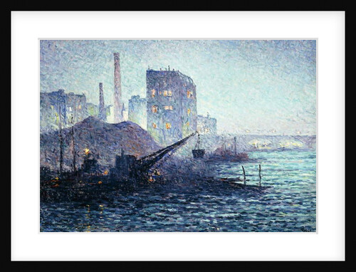 The Thames in London, c.1893 by Maximilien Luce