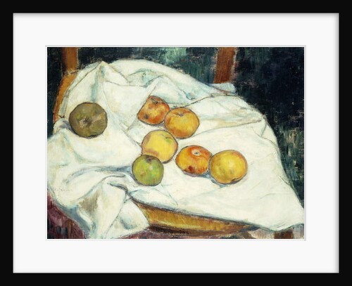 Still-life with Apples; Nature Mort au Pommes, 1896 by Armand Seguin