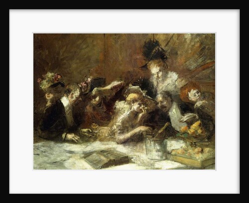 Cafe Maxim, Paris, by Jean Louis Forain
